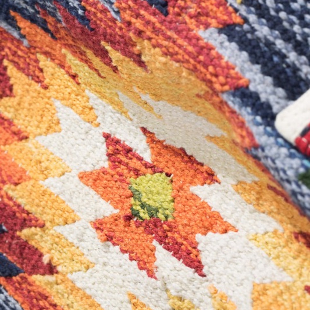 Last 1! NWT Boho Aztec Pattern Weekender Travel Tote Bag - Picture 5 of 8